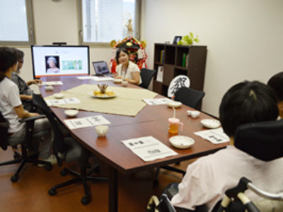 9月の美会は国際交流！