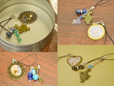 2月の“美会”はレジンクラフト＆天然石のストラップ作り♪