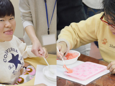 今月の美会はバスボム作りです！