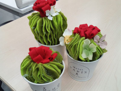 ３月のほっこらぼ会はサボテン加湿器作りでした。